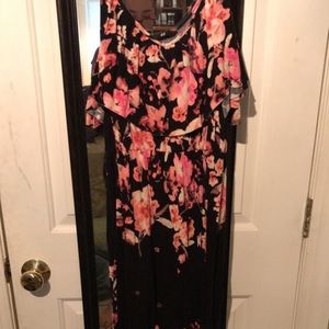 Floral maxi dress